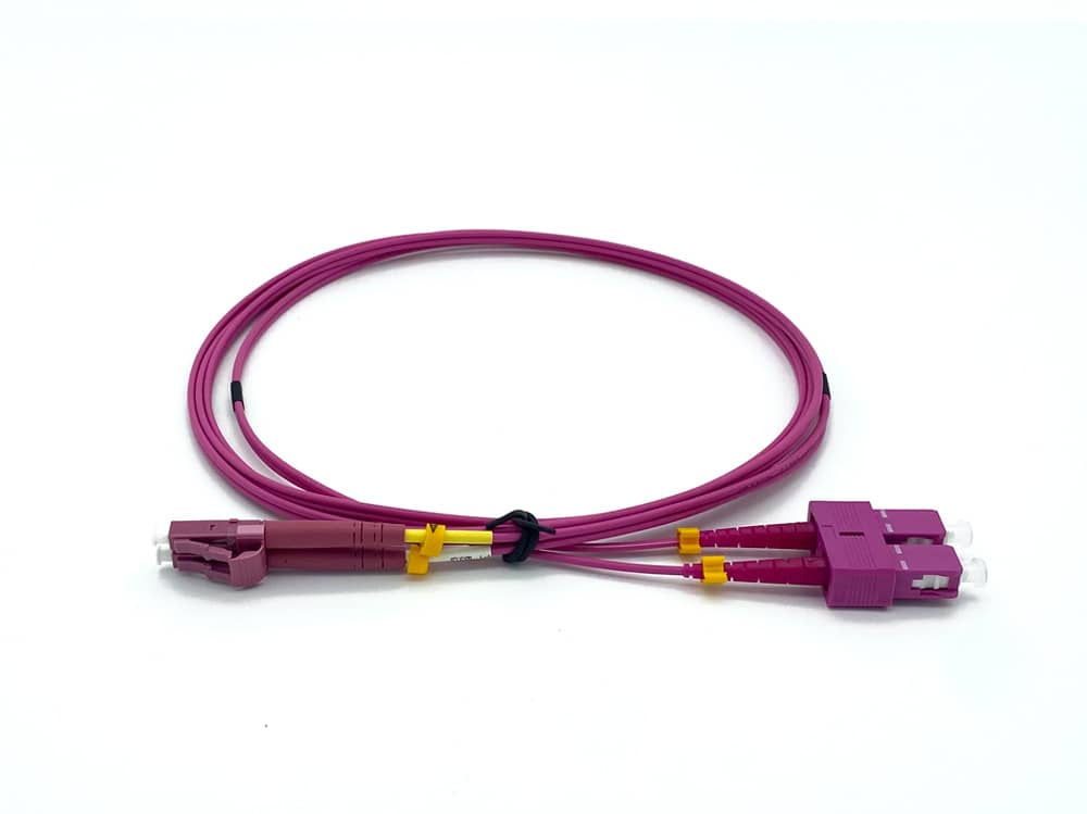 Duplex Patch Kabel | LC/UPC naar SC/UPC Multimode | Dikte 2.0mm