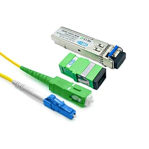 FTTH singlemode green with optic